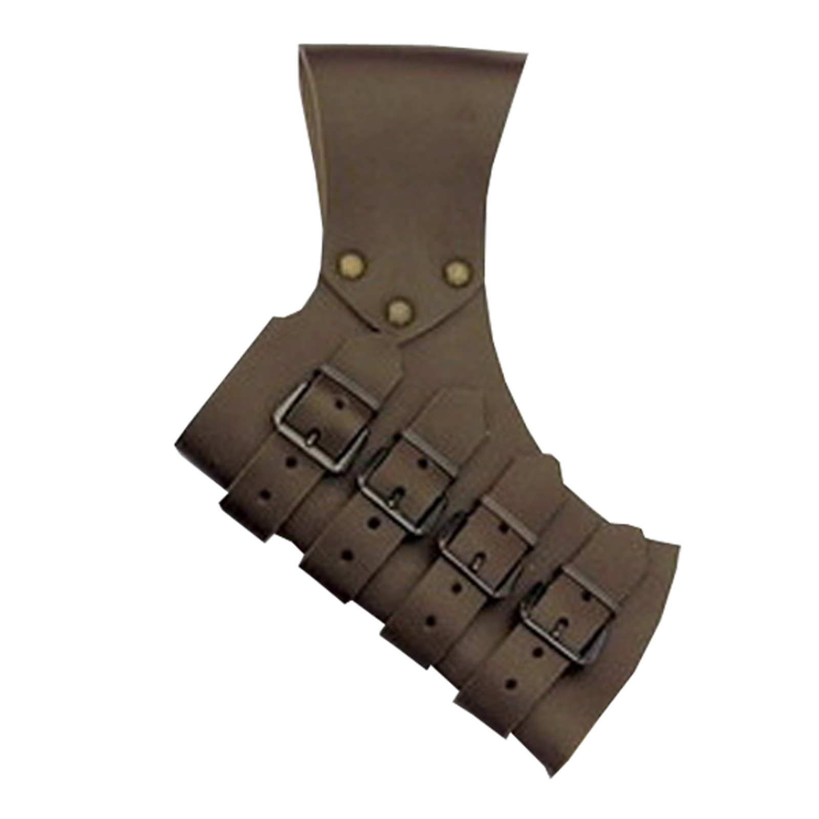 Sword holder with buckles - brown