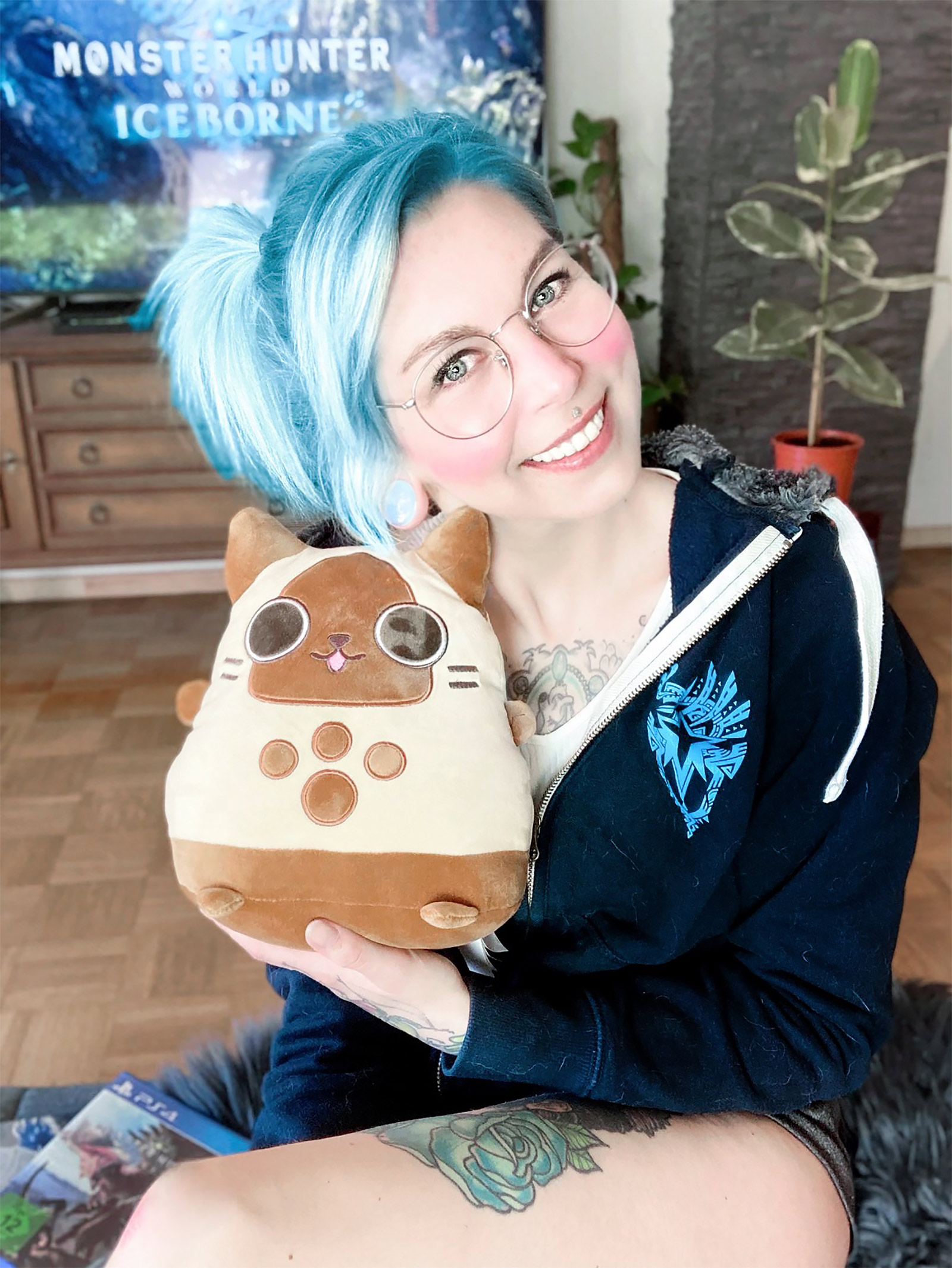 Monster Hunter - Palico Smoosh Plush Figure 26.5 cm