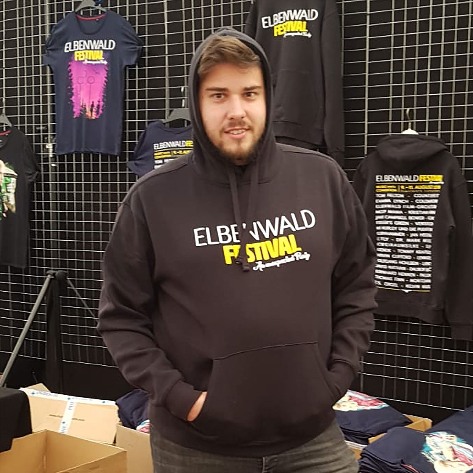 Elbenwald Festival Hoodie schwarz