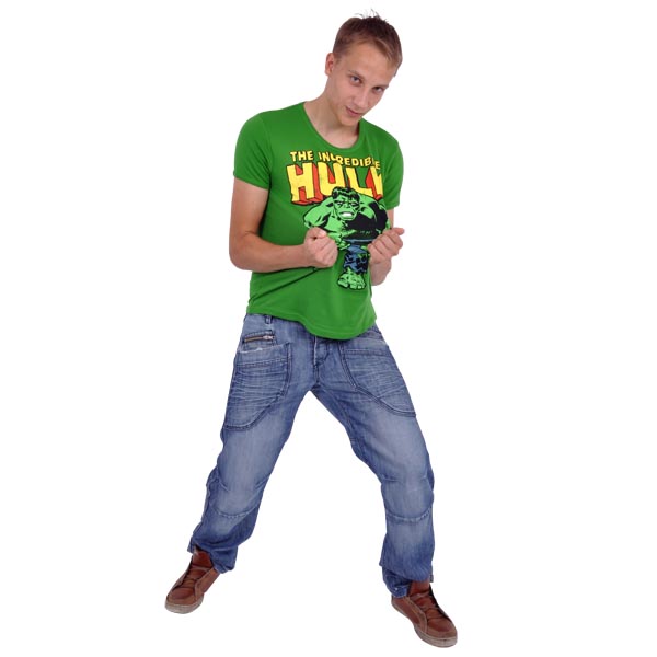Hulk Retro T-Shirt Green
