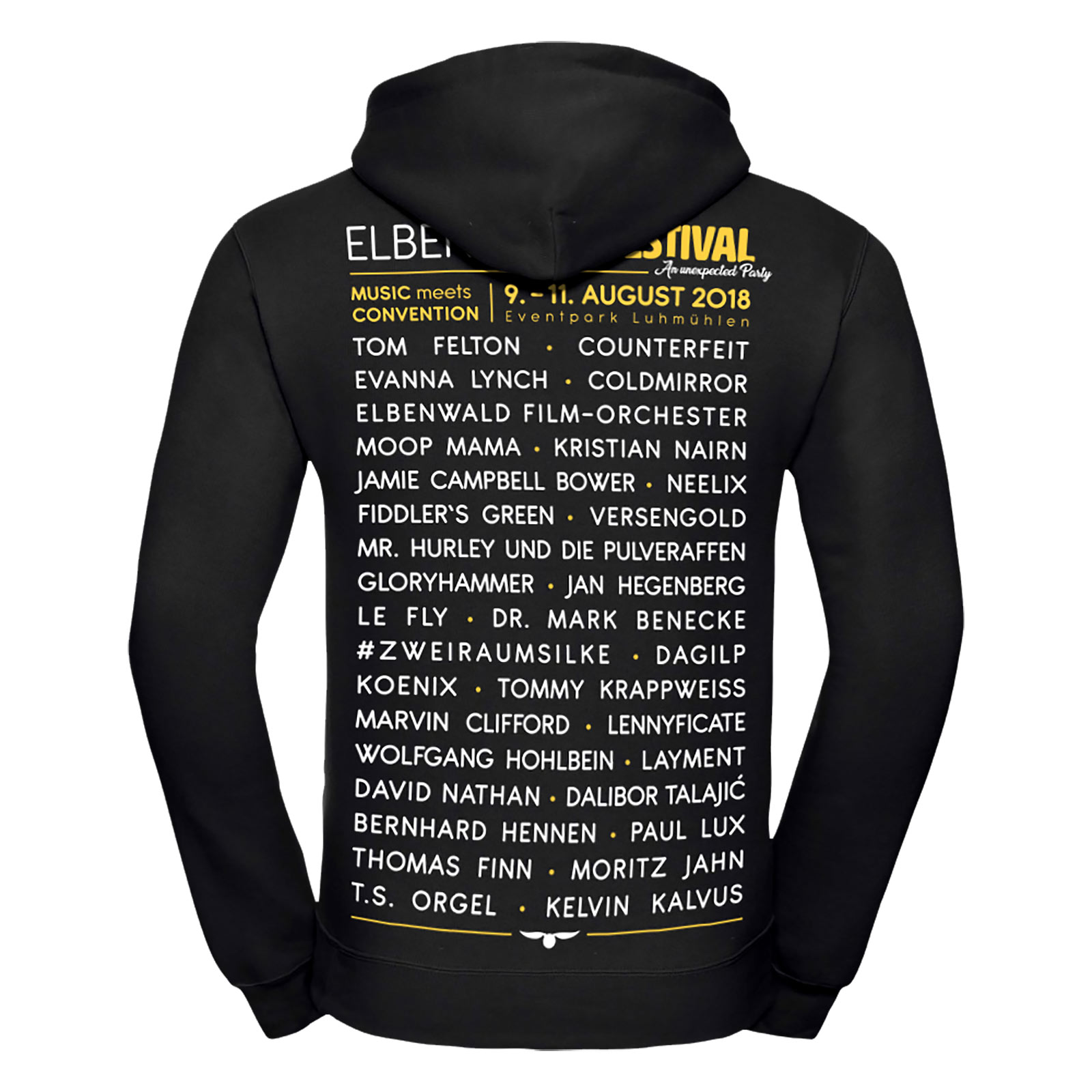 Elbenwald Festival Hoodie schwarz