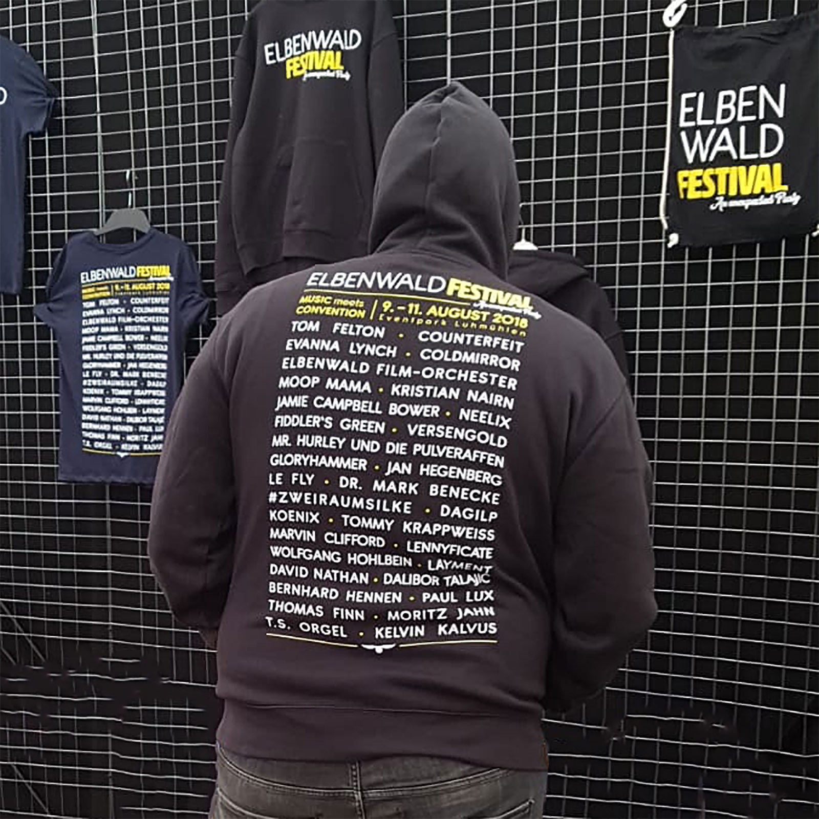 Elbenwald Festival Hoodie schwarz