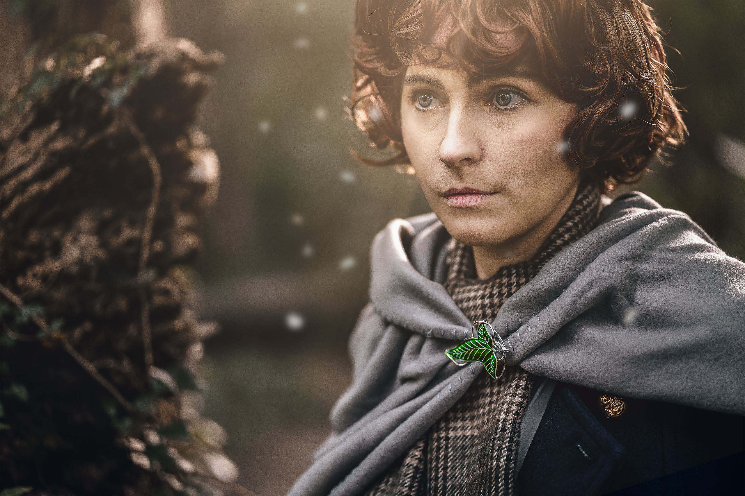 Der Herr der Ringe - Blattbrosche Replik