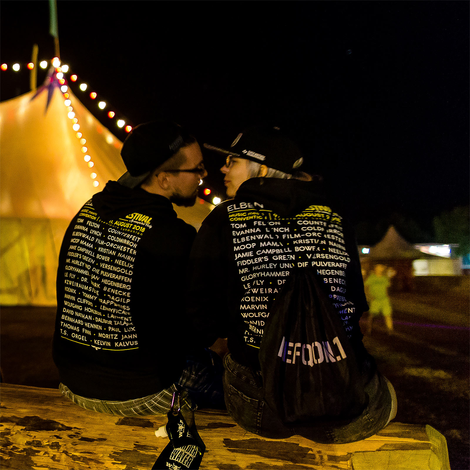 Elbenwald Festival Hoodie schwarz